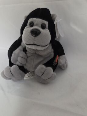 Coca Cola Rilly Rwanda Gorilla 1999 Intl Plush Collection Bean Bag Vintage #0218